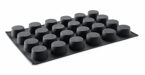 Siliconen bakvorm Muffin | 24 Mallen | (B)57x(D)37,5x(H)4cm, Zakelijke goederen, Horeca | Keukenapparatuur, Nieuw in verpakking