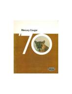 1970 MERCURY COUGAR BROCHURE ENGELS, Nieuw, Author