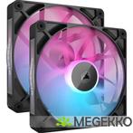 Corsair iCUE LINK RX140 RGB 140mm PWM Fan Starter Kit Black, Computers en Software, Computerkoelers, Verzenden, Nieuw