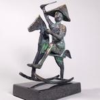 J. Chol - The Prince on his horse (Bronze sculpture -