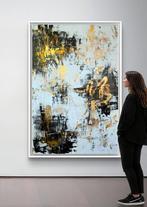Irena Lenartowicz - Black&Gold Composition - XXL, Antiek en Kunst