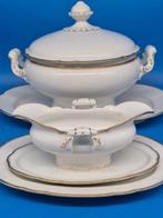 Eetservies - Hutschenreuther Selb – Servierset mit Goldrand