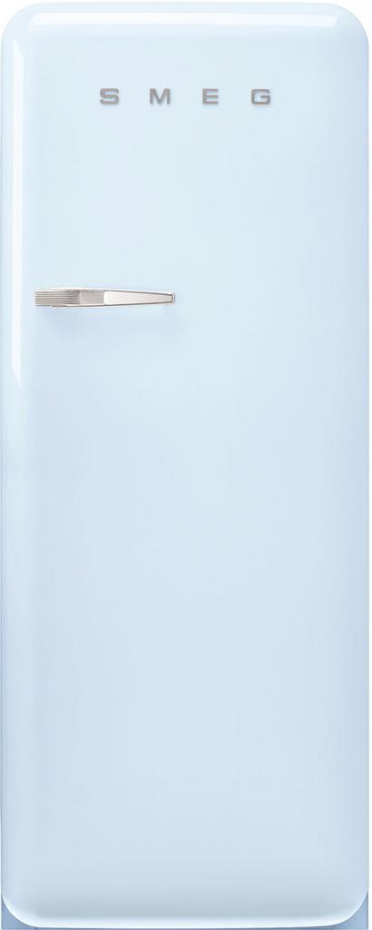 Smeg FAB28RPB6 retro jaren 50 koelkast - pastelblauw, Witgoed en Apparatuur, Koelkasten en IJskasten, 150 tot 200 liter, Energieklasse A of zuiniger