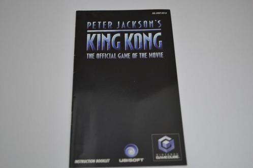 Peter Jacksons King Kong (GC UKV MANUAL), Spelcomputers en Games, Spelcomputers | Nintendo Consoles | Accessoires, Zo goed als nieuw