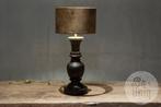 Tafellamp Dijon - Inclusief Gouden Kap - D25 x H54 cm, Huis en Inrichting, Lampen | Tafellampen, Nieuw, Verzenden