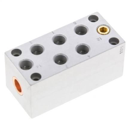 5/2 G1/8 Luchtgestuurd Ventiel 0-10bar/0-140psi Airtec, Doe-het-zelf en Verbouw, Gereedschap | Machine-onderdelen en Toebehoren