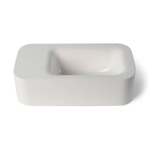 Fontein Luca Sanitair Lea 42x22x12 cm Mineral Stone Zonder, Doe-het-zelf en Verbouw, Sanitair, Ophalen of Verzenden