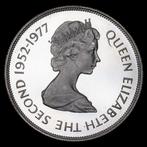 Malvinas. 50 Pence 1977 - 25 aniversario de la llegada al