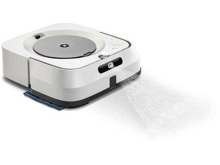 iRobot Braava jet m6 - Dweilrobot - Nat en droog dweilen -, Huis en Inrichting, Woonaccessoires | Overige, Zo goed als nieuw, Verzenden