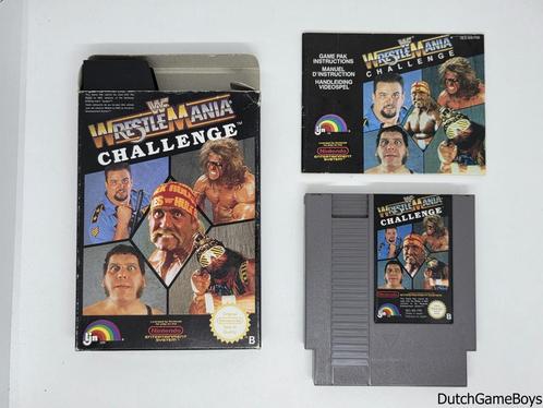 Nintendo Nes – Wrestle Mania Challenge - FRA, Spelcomputers en Games, Games | Nintendo NES, Gebruikt, Verzenden