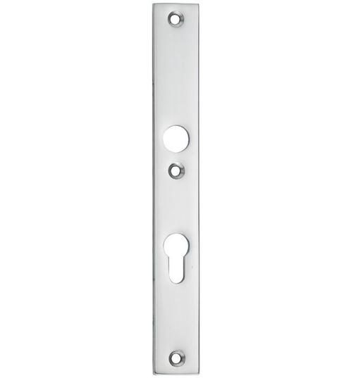 SKG3 rechthoekig smal schild PC55 binnen glans chroom, Doe-het-zelf en Verbouw, Hang- en Sluitwerk, Verzenden