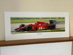 Ferrari - Nigel Mansell - 1989 - Print, Nieuw