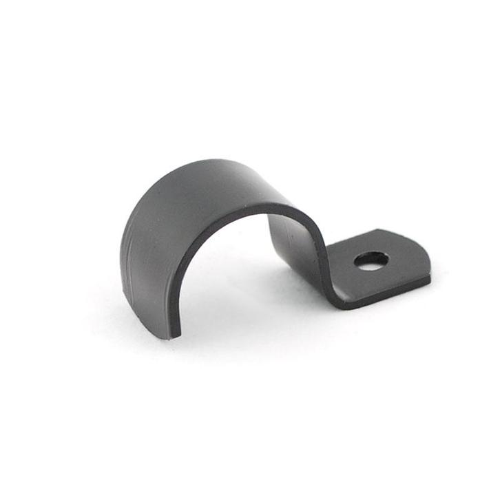 Zwarte Buiskoppeling | Kapbeugel 21,3mm - zwart voor Steiger, Doe-het-zelf en Verbouw, IJzerwaren en Bevestigingsmiddelen, Ophalen of Verzenden