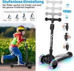 Kinderstep - 3 wielen - Kinder step jongens - LED Wielen - V, Verzenden, Zo goed als nieuw