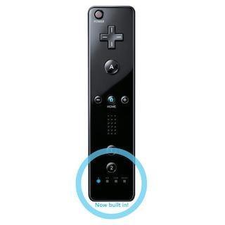 Wii Controller / Remote Motion Plus Zwart (Third Party), Spelcomputers en Games, Spelcomputers | Nintendo Wii, Zo goed als nieuw