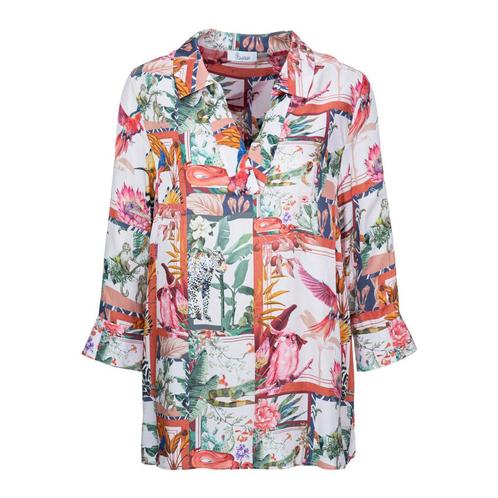 Princess goes Hollywood • tropische blouse • 36, Kleding | Dames, Tops, Groen, Nieuw, Maat 36 (S), Verzenden