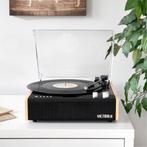 platenspeler met ingebouwde luidspreker en Bluetooth, bamboo, Verzenden, Nieuw