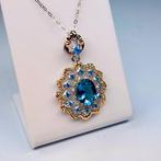 Zonder minimumprijs - Ketting met hanger 18k goud verguld