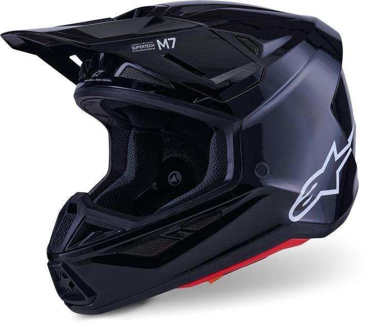 Alpinestars S-M7 Zwart Crosshelm, Motoren, Kleding | Motorhelmen, Offroadhelm, Heren, XXL, Nieuw met kaartje, Overige merken, Verzenden