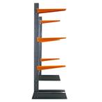 Aanbieding: Voordeelrij lichte draagarmstelling dubbelzijdig, Zakelijke goederen, Kantoor en Winkelinrichting | Magazijn, Stelling en Opslag