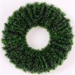 Dennenkrans kunst 37cm. tinsel wreath green/black krans, Nieuw, Ophalen of Verzenden