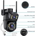 Bewakingscamera voor buiten - Beveiligingscamera draadloos -, Audio, Tv en Foto, Videobewaking, Verzenden, Zo goed als nieuw