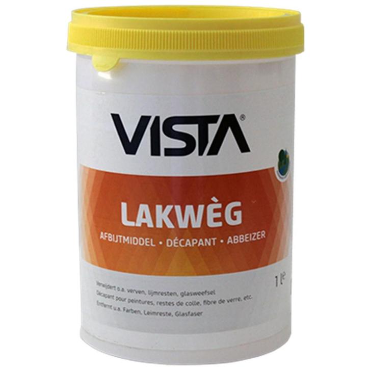 Vista Lakweg Afbijtmiddel 1 liter V-08005, Doe-het-zelf en Verbouw, Schildersmaterialen, Nieuw, Ophalen of Verzenden