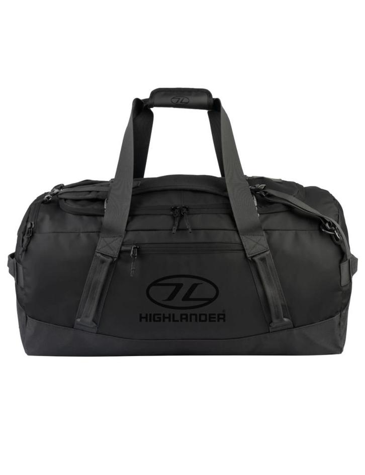 Highlander reistas Hauler Duffel - 90 liter - Zwart (Rugzak), Sieraden, Tassen en Uiterlijk, Tassen | Reistassen en Weekendtassen