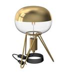 Tafellamp | Calex (E27, 16.5 cm, Goud), Huis en Inrichting, Lampen | Tafellampen, Verzenden, Nieuw