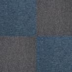 40 x Tapijttegels - Kleur: Storm Blauw en Zwart - 50x50cm, Verzenden, Nieuw