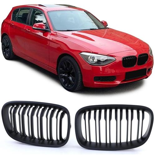 Grille nieren - BMW 1 serie F20 F21 2010-2014 - dubbele s..., Auto-onderdelen, Carrosserie en Plaatwerk, Nieuw, Ophalen of Verzenden