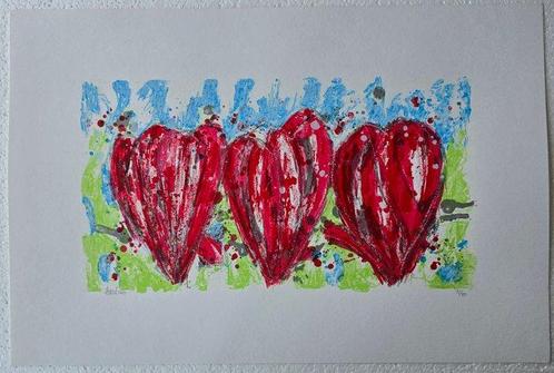Ad van Hassel (1953) - Flowers, Antiek en Kunst, Kunst | Schilderijen | Modern