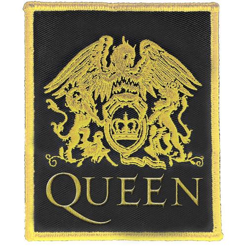 Queen - Classic Crest - patch officiële merchandise, Verzamelen, Muziek, Artiesten en Beroemdheden, Kleding, Nieuw, Ophalen of Verzenden