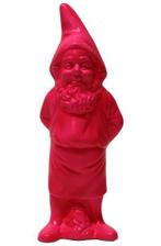 Hippe roze tuinkabouter, Tuin en Terras, Verzenden, Nieuw