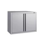 GGM Gastro | RVS wandkast ECO - 800x400mm - met | WSK84Z, Verzenden