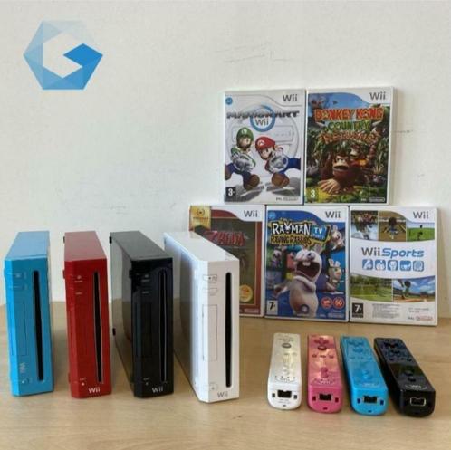 Wii kopen met controller en games, met garantie!, Spelcomputers en Games, Spelcomputers | Nintendo Wii, Refurbished, Ophalen of Verzenden