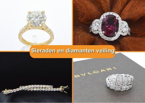 NU op Onlineveilingmeester.nl: Sieraden en diamanten veiling, Sieraden, Tassen en Uiterlijk, Antieke sieraden