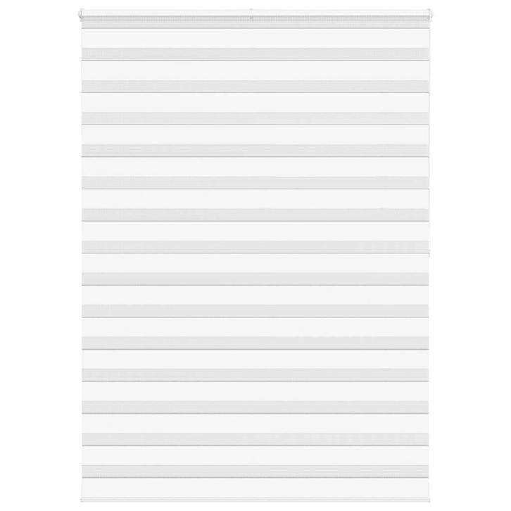 vidaXL Zebra rolgordijn 160x200 cm stofbreedte 155,9cm, Huis en Inrichting, Stoffering | Gordijnen en Lamellen, Wit, Nieuw, Verzenden