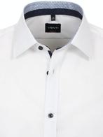 Venti Heren Overhemd Non Iron Wit Body Fit 134024500-000, Nieuw, Wit, Verzenden