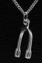 Zilveren Spoor ketting hanger - 2, Sieraden, Tassen en Uiterlijk, Kettinghangers, Nieuw, Verzenden