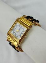 Kenneth Jay Lane - KJL - Quartz bracelet watch – Onyx & Jet