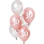 Ballonnen 30 Jaar Glossy Pink (6st), Kleding | Dames, Ophalen of Verzenden, Nieuw
