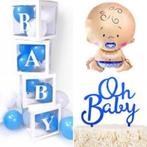 Cupcake prikkers en bakjes Baby roze en blauw, Hobby en Vrije tijd, Taarten en Cupcakes maken, Verzenden, Nieuw, Taarten of Cupcakes