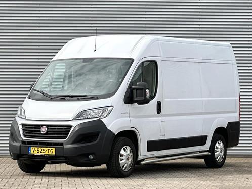 Fiat Ducato 30 2.3 MultiJet L2H2, Auto's, Bestelauto's, Onderhoudsboekje, Lease, Handgeschakeld, Wit, Financial lease, Stof, Diesel