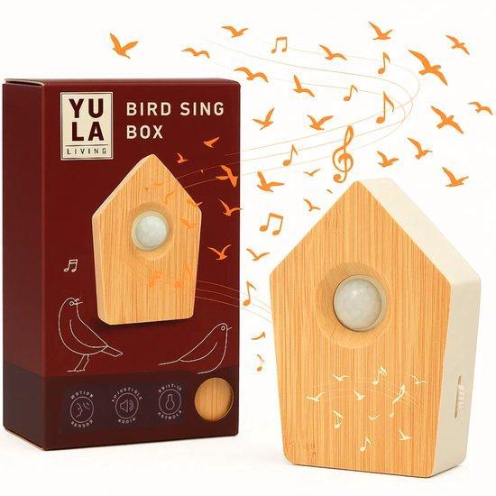 YULA Living Geluidbox met Vogelgeluiden - Met Sensor -, Audio, Tv en Foto, Mediaspelers, Nieuw, Verzenden