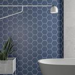 Vloertegel/Wandtegel Donkerblauw 15x17cm (Muurtegels), Keramiek, Nieuw, Minder dan 20 cm, 10 m² of meer