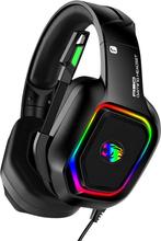 2dekans | URGOODS Gaming Headset – Virtueel 7.1 Surround, Audio, Tv en Foto, Luidsprekers, Ophalen of Verzenden, Zo goed als nieuw