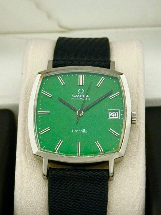 Omega - Automatic De Ville Green Dial Tank Cal.1012 -, Sieraden, Tassen en Uiterlijk, Horloges | Heren