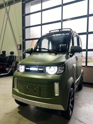 TTZ Electric Limited Matt Green Edition 2025  RIJBEWIJS VRIJ beschikbaar voor biedingen