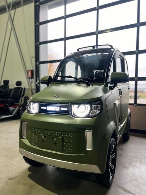 TTZ Electric Limited Matt Green Edition 2025  RIJBEWIJS VRIJ, Diversen, Brommobielen en Scootmobielen, 46 km of meer, 16 km/u of meer